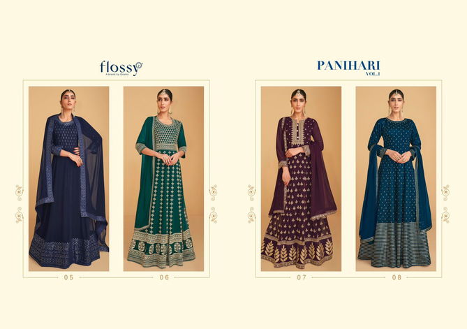 Panihari 1 Fancy Designer Festive Wear Heavy Georgette Designer Salwar Suit Collection